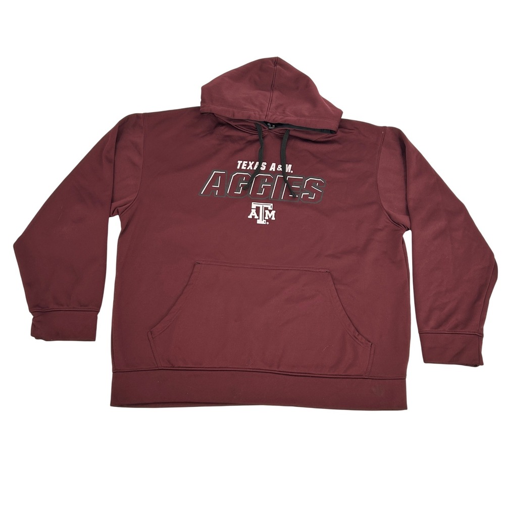 Champion Texas A&M‎ Aggies Hoodie Men's XL Maroon Sweatshirt